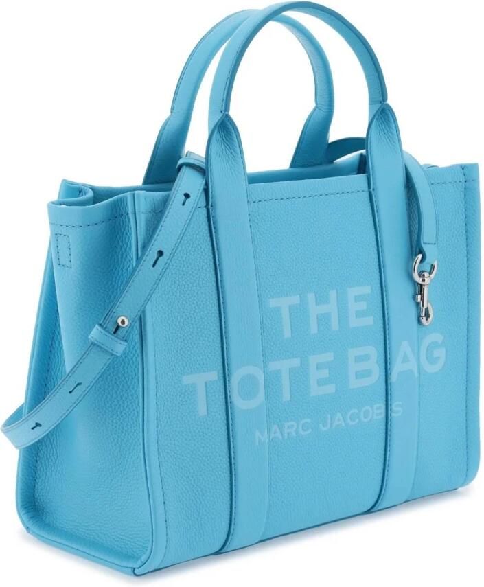 Marc Jacobs Totes The Leather Medium Tote Bag in blauw - Foto 4