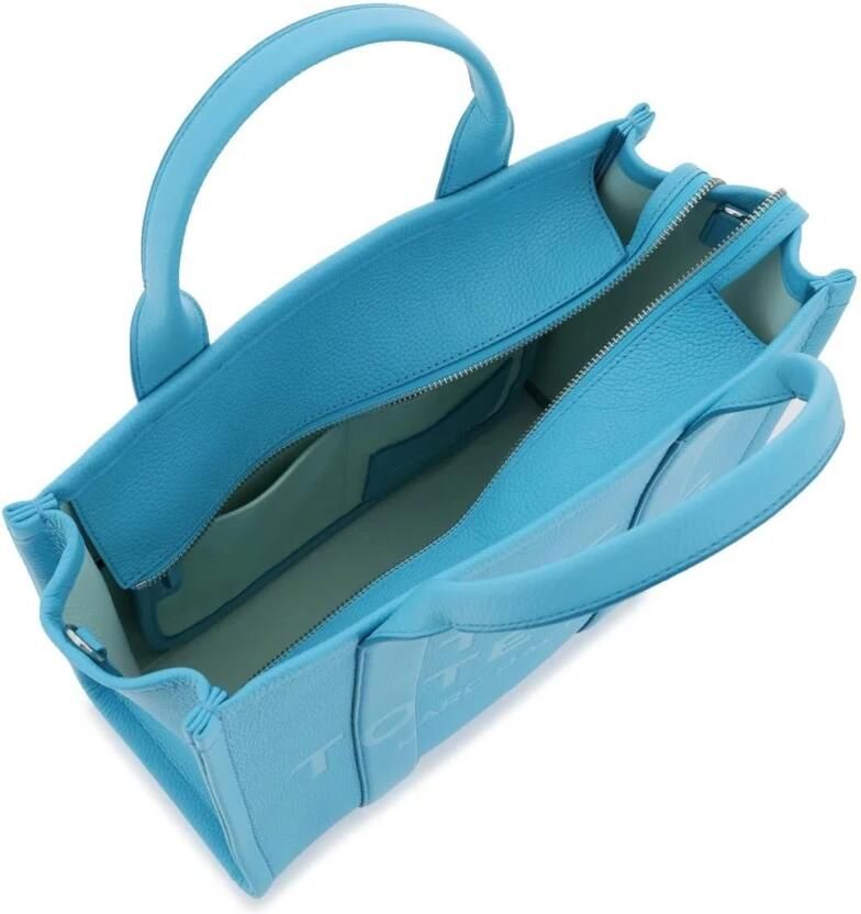 Marc Jacobs Totes The Leather Medium Tote Bag in blauw - Foto 3