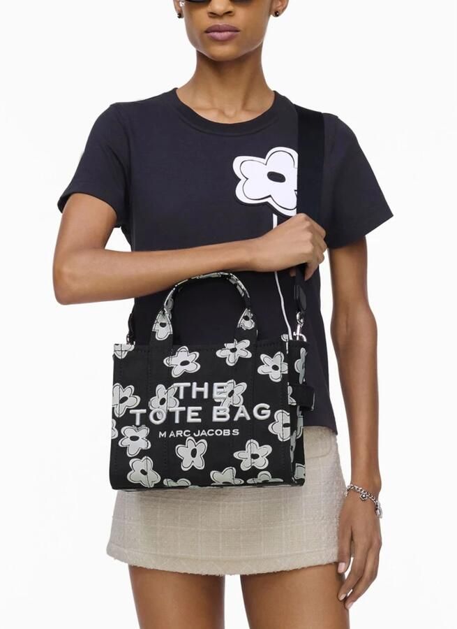 Marc Jacobs Crossbody bags The Small Tote Daisy Nero in zwart - Foto 5