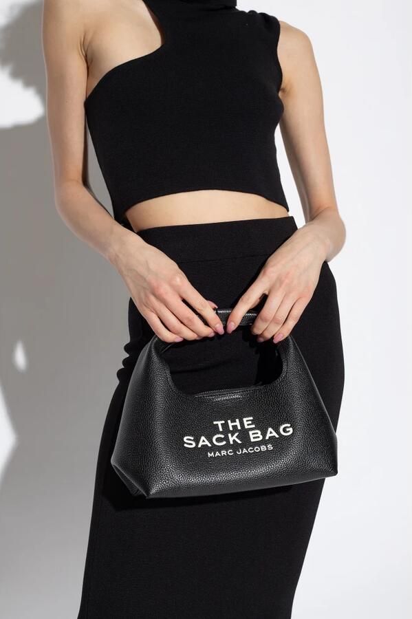 Marc Jacobs Zwarte Mini Snack Handtas van korrelleer Black Dames - Foto 6