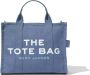 Marc Jacobs Blauwe Traveler Tote Bag met Logo Blue Dames - Thumbnail 4
