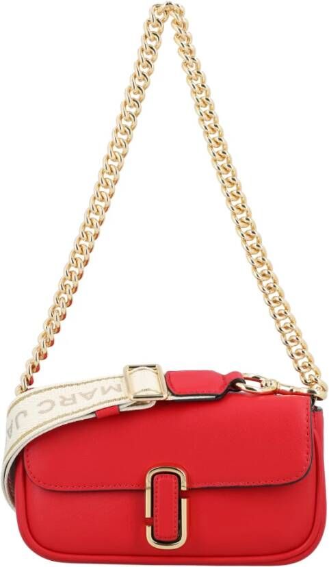 Marc Jacobs Mini -handtas met logo Rood Dames