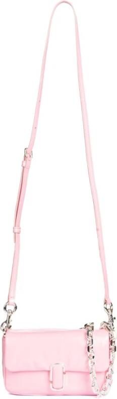 Marc Jacobs Stijlvolle Roze Leren Crossbody Tas Roze Dames