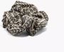 Marc Jacobs Monogram Jacquard Oversized Scrunchie Zwart Dames - Thumbnail 1