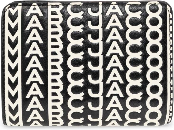 Marc Jacobs Portemonnee met monogram Zwart Dames