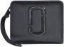 Marc Jacobs Snapshot DTM Mini Compact -portemonnee in zwart leer Zwart Dames - Thumbnail 4