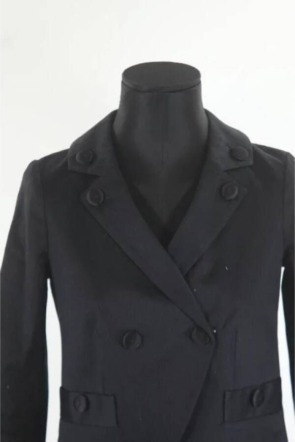 Marc Jacobs Pre-owned Cotton outerwear Zwart Dames