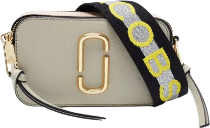 Marc Jacobs Pre-owned Leather crossbody-bags Grijs Dames