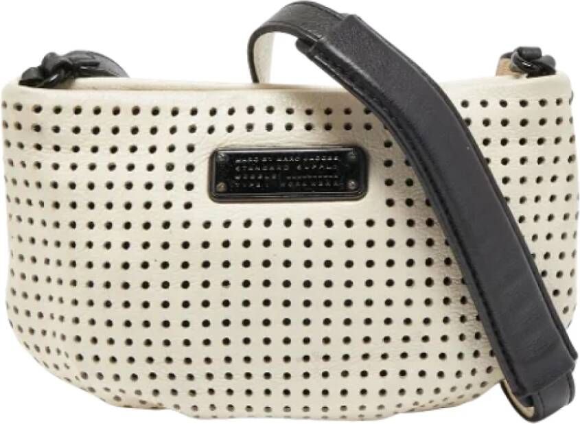 Marc Jacobs Pre-owned Leather crossbody-bags White Dames