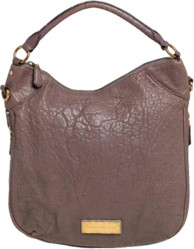 Marc Jacobs Pre-owned Leather handbags Bruin Dames