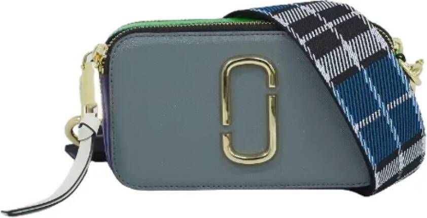 Marc Jacobs Pre-owned Leather shoulder-bags Blauw Dames