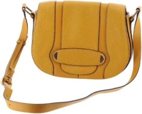 Marc Jacobs Pre-owned Leather shoulder-bags Geel Dames