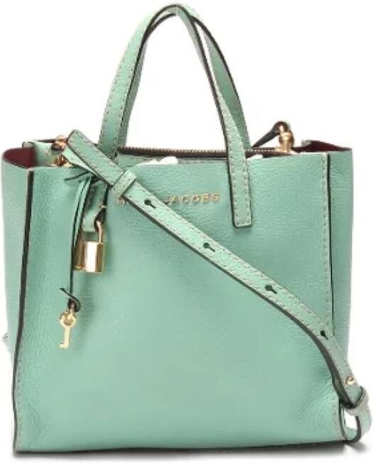Marc Jacobs Pre-owned Leather shoulder-bags Groen Dames