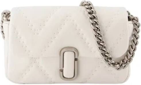 Marc Jacobs Pre-owned Leather shoulder-bags White Dames