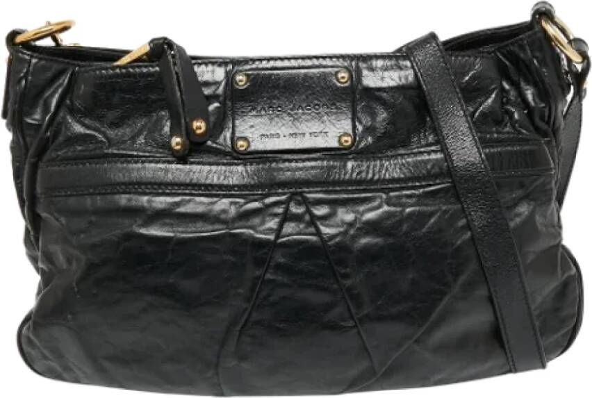 Marc Jacobs Pre-owned Leather shoulder-bags Zwart Dames