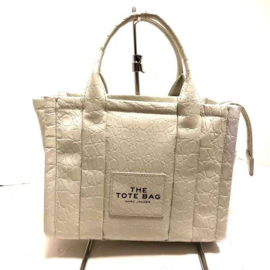 Marc Jacobs Pre-owned Leather totes Wit Dames