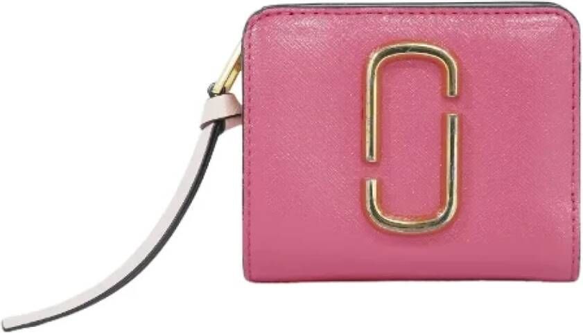 Marc Jacobs Pre-owned Leather wallets Roze Dames