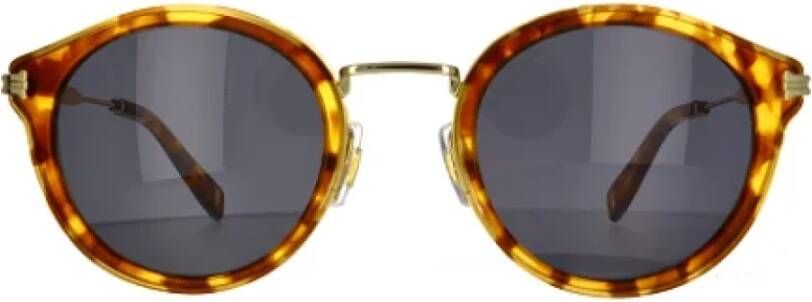 Marc Jacobs Pre-owned Metal sunglasses Geel Dames