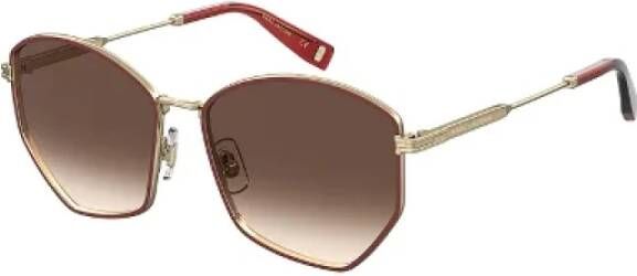 Marc Jacobs Pre-owned Metal sunglasses Rood Dames