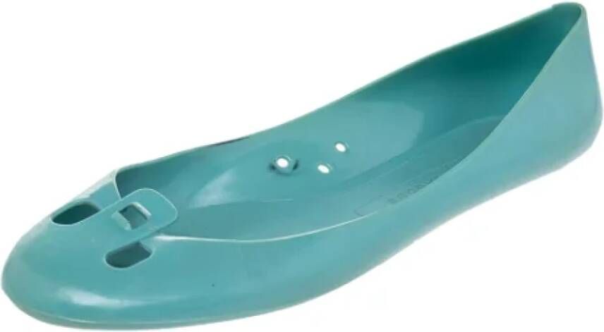 Marc Jacobs Pre-owned Platte schoenen Blauw Dames