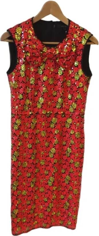 Marc Jacobs Pre-owned Polyester dresses Rood Dames