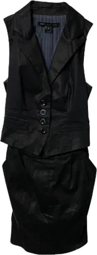 Marc Jacobs Pre-owned Cotton dresses Zwart Dames
