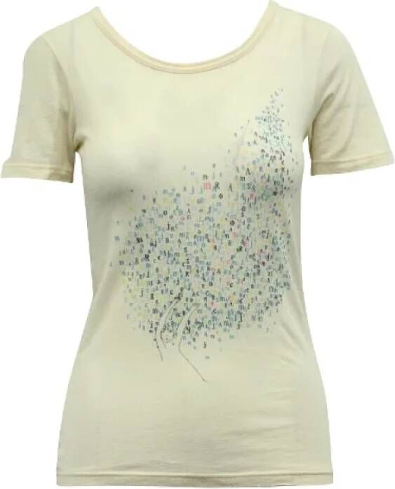 Marc Jacobs Pre-owned Cotton tops Beige Dames