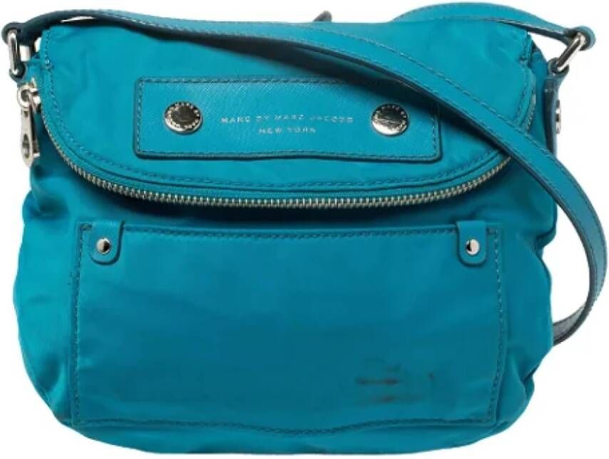 Marc Jacobs Pre-owned Fabric crossbody-bags Blauw Dames