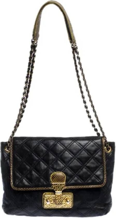Marc Jacobs Pre-owned Leather crossbody-bags Blauw Dames