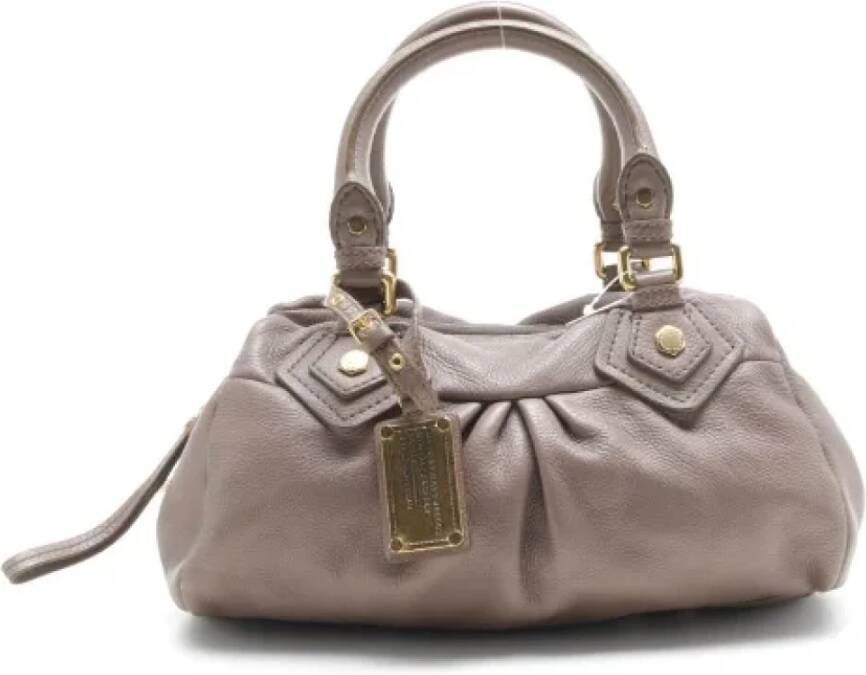 Marc Jacobs Pre-owned Pre-owned Leather handbags Bruin Dames