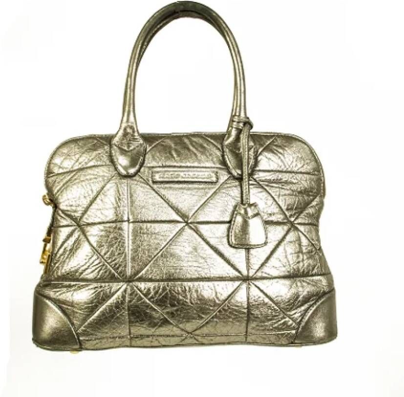 Marc Jacobs Pre-owned Leather handbags Grijs Dames