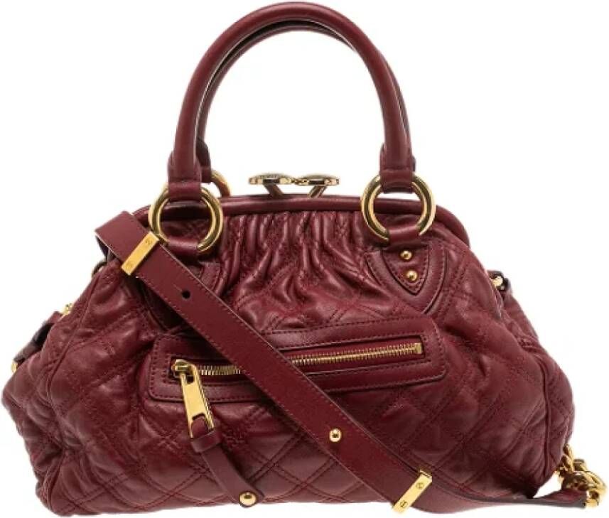 Marc Jacobs Pre-owned Leather handbags Rood Dames