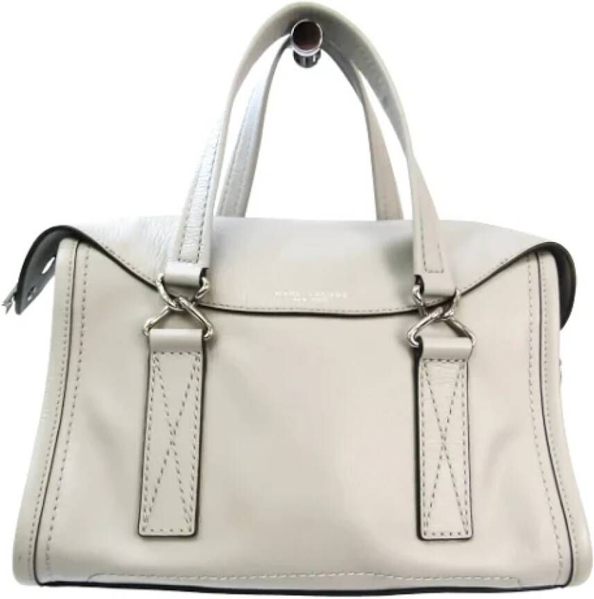 Marc Jacobs Pre-owned Leather handbags Wit Dames