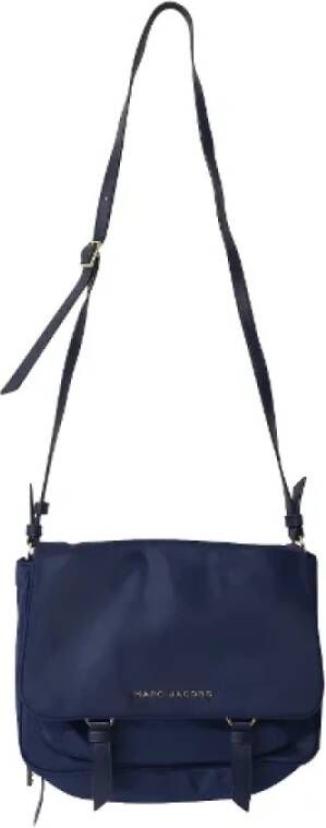 Marc Jacobs Pre-owned Nylon crossbody-bags Blauw Dames
