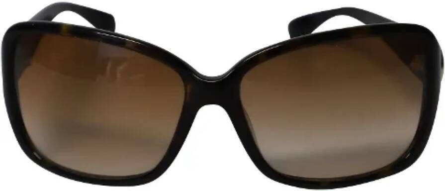 Marc Jacobs Pre-owned Plastic sunglasses Bruin Dames
