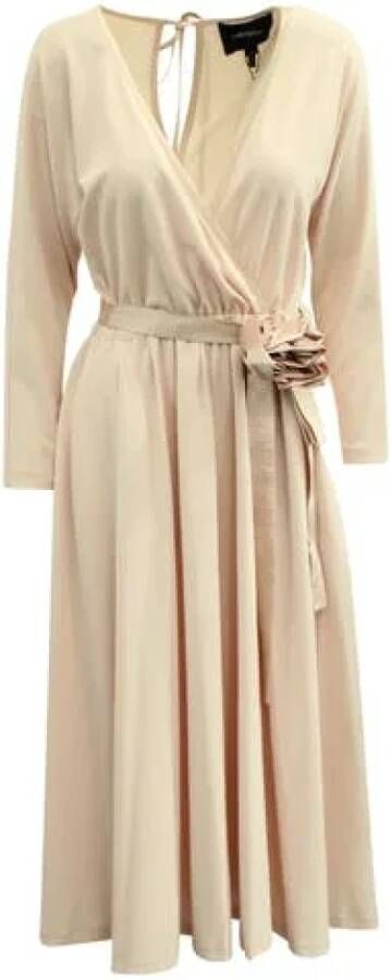 Marc Jacobs Pre-owned Polyester dresses Beige Dames