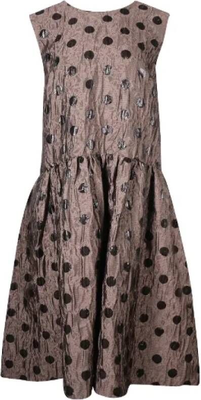 Marc Jacobs Pre-owned Polyester dresses Bruin Dames