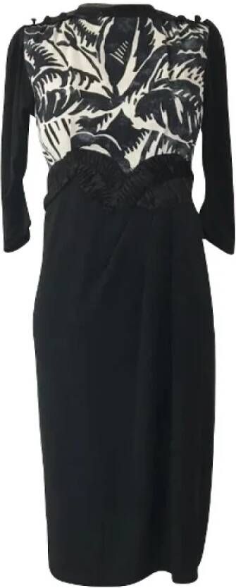 Marc Jacobs Pre-owned Polyester dresses Zwart Dames