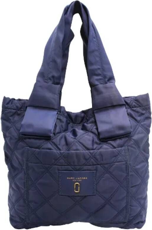 Marc Jacobs Pre-owned Polyester totes Blauw Dames