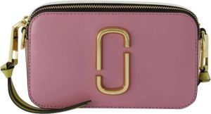 Marc Jacobs Pre-owned Pre-owned The Snapshot Bag In Multicolour Leather Roze Dames