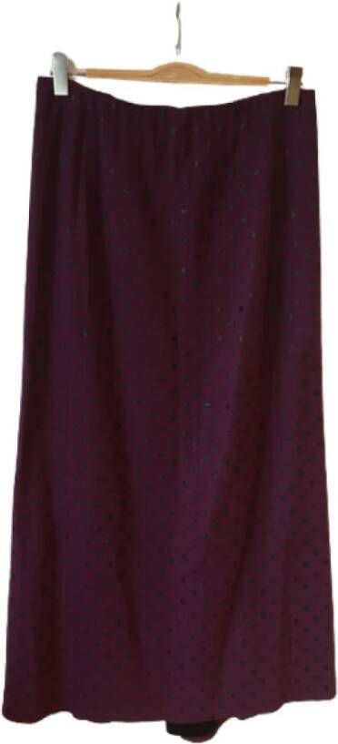 Marc Jacobs Pre-owned Rok Paars Dames