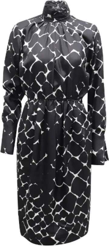 Marc Jacobs Pre-owned Silk dresses Zwart Dames