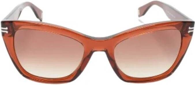 Marc Jacobs Pre-owned Voldoende sungles Bruin Dames