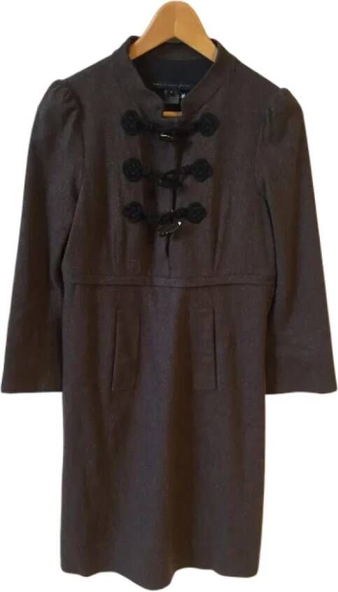 Marc Jacobs Pre-owned Wool dresses Bruin Dames