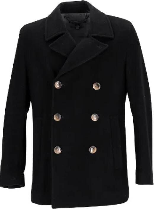 Marc Jacobs Pre-owned Wool outerwear Zwart Dames