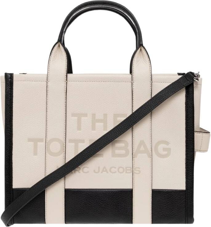 Marc Jacobs Totes The Colorblock Medium Tote Bag in white