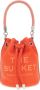 Marc Jacobs Stijlvolle Micro Bucket Tas in Oranje Leer Orange Dames - Thumbnail 4
