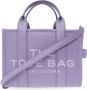 Marc Jacobs Totes The Leather Mini Tote Bag in paars - Thumbnail 1