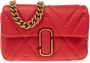Marc Jacobs The Quilted Leather schoudertas Rood - Thumbnail 1
