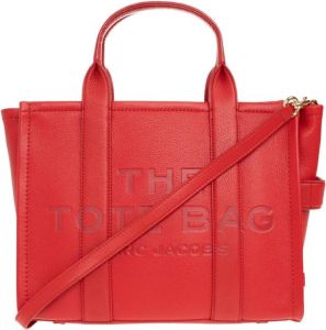 Marc Jacobs Totes The Leather Small Tote Bag Leather in red